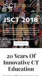Mobile Screenshot of isct.org